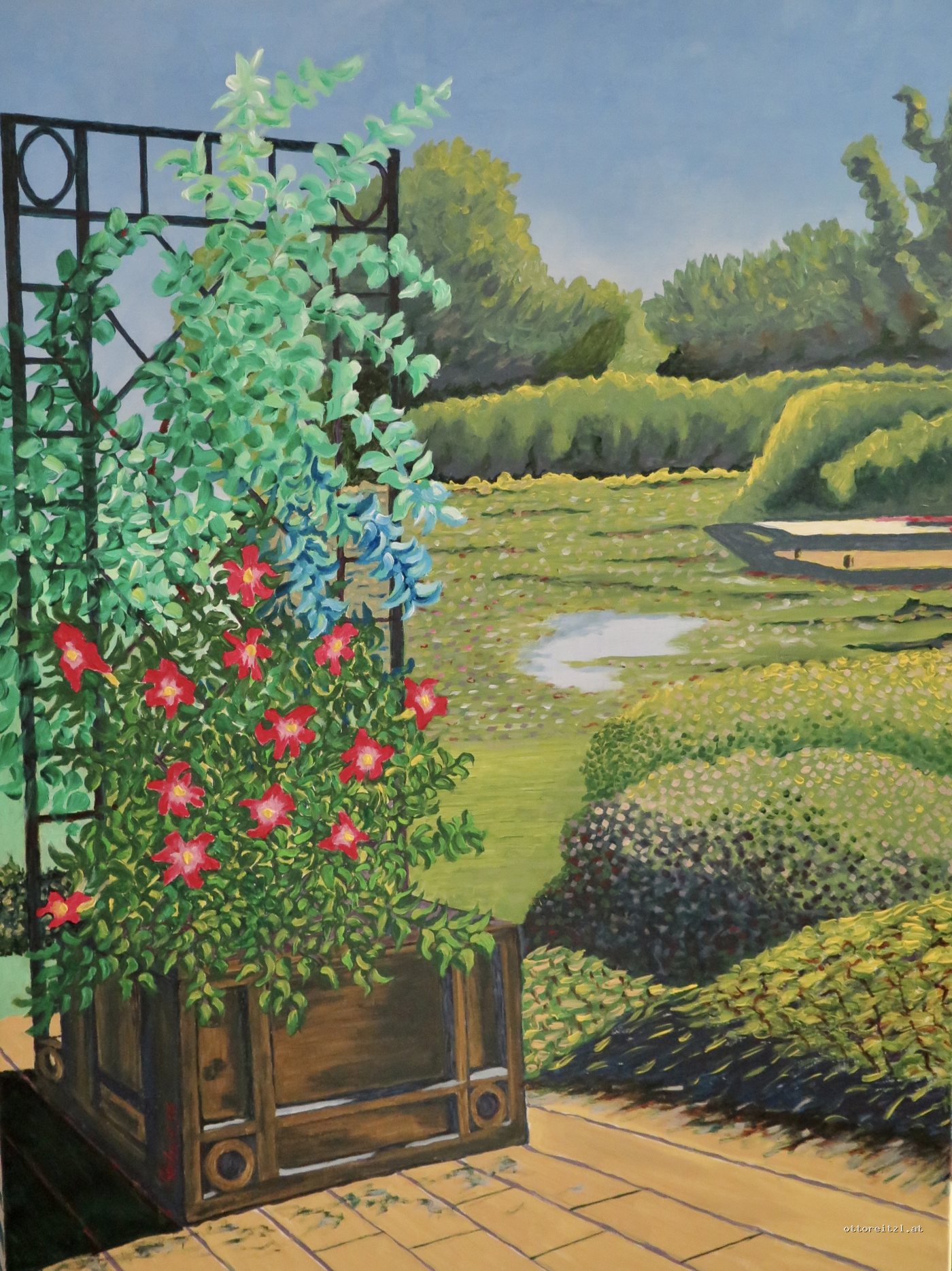 Blick in den Garten